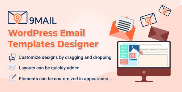 9MAIL 1.0.9 – Advanced WordPress Email Templates Designer Plugin