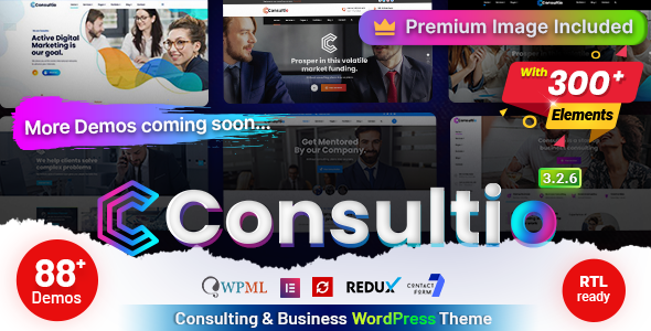 Consultio Pro 3.2.6 – Corporate Consulting WordPress Theme