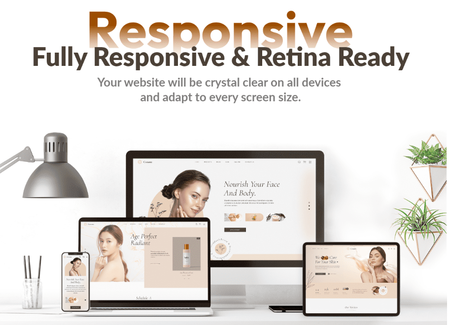 Creamz Pro 1.0.6 – Beauty Salon & Spa WooCommerce Theme 2 Creamz