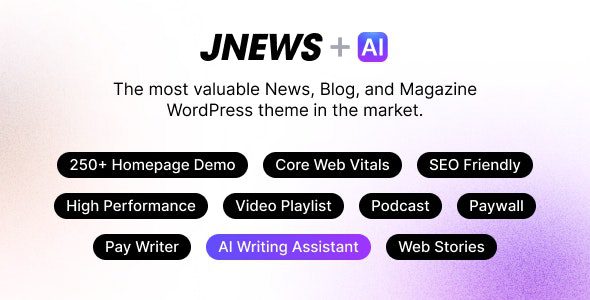 JNews Pro 11.6.13 – WordPress Newspaper Magazine Blog AMP Theme