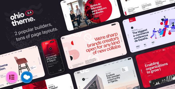 Ohio 3.5.6 – Creative Portfolio & Agency WordPress Theme