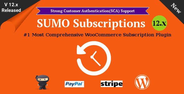 SUMO Subscriptions 17.0.0 – Effortless WooCommerce Subscription Plugin