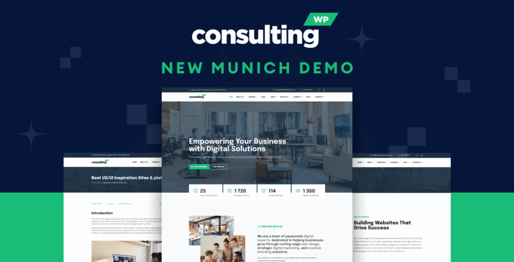 Consulting WordPress Theme: Unlock Business Success with Consulting 6.7.1 2 consulting business finance wordpress theme
